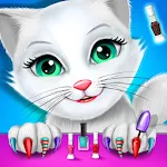 Kitty Nail Salon Daycare Cute | Indus Appstore | App Icon