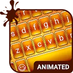 Orange Animated Keyboard | Indus Appstore | App Icon