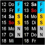 Schichtkalender | Indus Appstore | App Icon