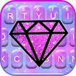 Galaxy Glitter Diamond Keyboar | Indus Appstore | App Icon