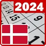 Danmark 2024 kalender | Indus Appstore | App Icon