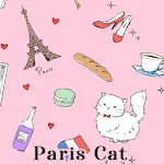 Paris Cat Theme +HOME | Indus Appstore | App Icon