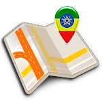 Map of Ethiopia offlineapp icon