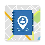 Contact on Map | Indus Appstore | App Icon