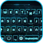 Electric Blue Keyboard Backgro | Indus Appstore | App Icon