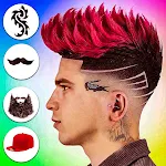 Men Hairstyle Photo Editor App | Indus Appstore | App Icon