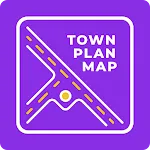 Town Plan Map - tpMap India | Indus Appstore | App Icon