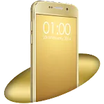 Theme for Galaxy S7 Gold | Indus Appstore | App Icon