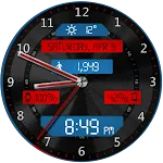 Black Metal LED HD Watch Face | Indus Appstore | App Icon