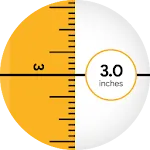 Pocket Ruler - Measure in inch | Indus Appstore | App Icon