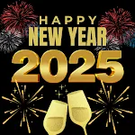 Happy New Year 2025 | Indus Appstore | App Icon