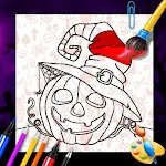 Halloween Coloring Page Games | Indus Appstore | App Icon