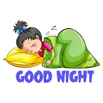 GoodNight Sticker For Whatsappapp icon