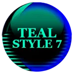 Teal Icon Pack Style 7 | Indus Appstore | App Icon