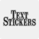 Text Stickers - WAStickerApps | Indus Appstore | App Icon