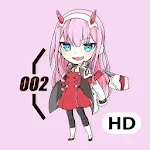 Zero Two Anime Wallpaper HD 4K | Indus Appstore | App Icon