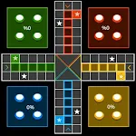 Ludo black : glow ludo offlineapp icon