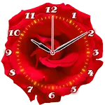 Rose Flower Clockapp icon