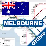 Melbourne Map Travel Guide | Indus Appstore | App Icon