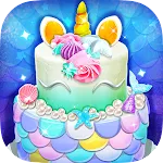 Unicorn Mermaid Cake | Indus Appstore | App Icon