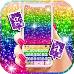 Glitter Rainbow Keyboard Backg | Indus Appstore | App Icon