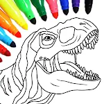 Dino Coloring Game | Indus Appstore | App Icon