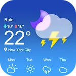 Weather Forecast - Rain radar | Indus Appstore | App Icon