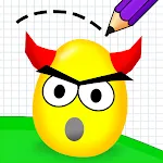 Draw To Smash Eggs-Rescue Doge | Indus Appstore | App Icon