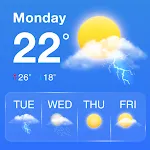 Weather Forecast, Live Weather | Indus Appstore | App Icon