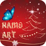 Christmas Card Name Art Maker | Indus Appstore | App Icon