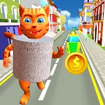 Toilet Paper Cat Run | Indus Appstore | App Icon