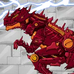 Fire Tyrannosaurus- Dino Robot | Indus Appstore | App Icon