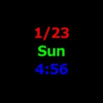 Digital Clock Widget | Indus Appstore | App Icon