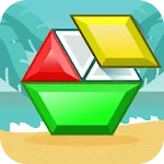 Puzzle Inlay Book of Shapes | Indus Appstore | App Icon