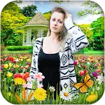 Garden photo frame editor | Indus Appstore | App Icon