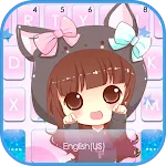 Kawaii Bow Girl Theme | Indus Appstore | App Icon