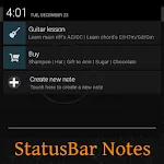 Quick Notes in Statusbar | Indus Appstore | App Icon