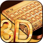 Wood 3D Pattern Keyboard Theme | Indus Appstore | App Icon