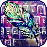 Galaxy Feather Keyboard Theme | Indus Appstore | App Icon