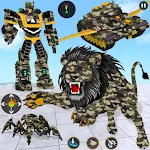 Army Tank Lion Robot Car Gamesapp icon