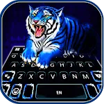 Roaring Neon Tiger Keyboard Ba | Indus Appstore | App Icon