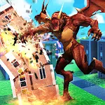 Dragon Vs Crowd Distruct City | Indus Appstore | App Icon