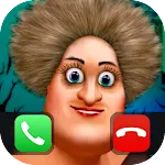 Scary Granny Calling - Fake viapp icon