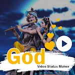 God Lyrical Video Status Maker | Indus Appstore | App Icon