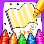 Coloring World Country Flags | Indus Appstore | App Icon