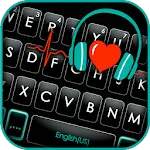 Music Love Heart Keyboard Them | Indus Appstore | App Icon