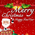 Merry Christmas NewYear Cards | Indus Appstore | App Icon