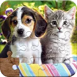 Cats & Dogs Jigsaw Puzzles | Indus Appstore | App Icon