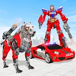 US Police Dog Robot Car Game | Indus Appstore | App Icon