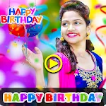 Birthday Videomaker with music | Indus Appstore | App Icon